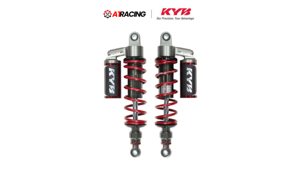 Phuộc Sau Honda Wave - KYB Alpha Đỏ